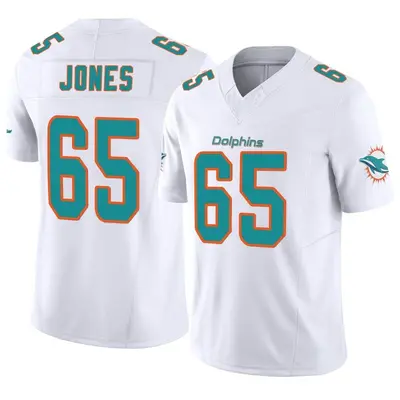 Men's Limited Robert Jones Miami Dolphins White Vapor F.U.S.E. Jersey